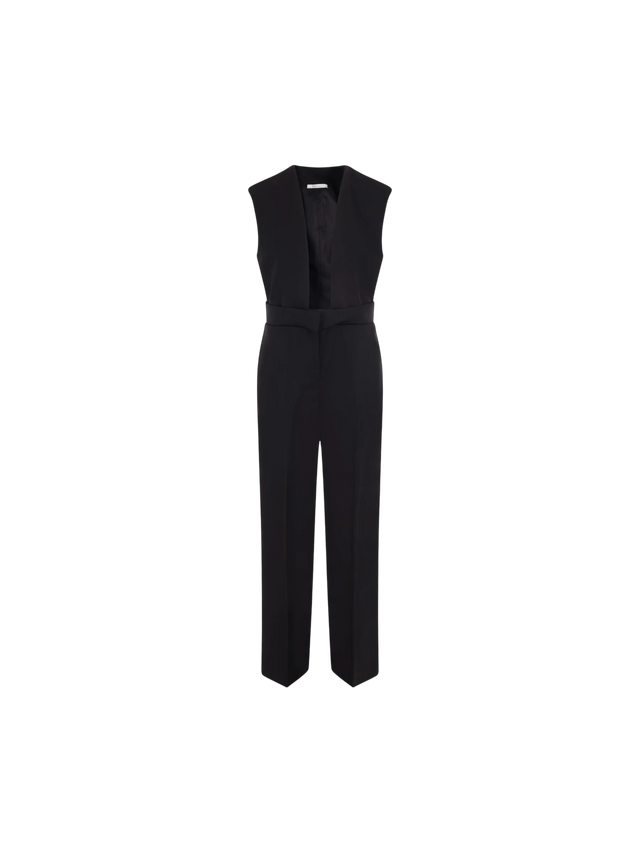 Ward Wool Sleeveless Jumpsuit-REV-JOHN JULIA