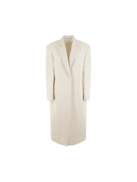 Oversize Wool Blend Coat-Rev-JOHN JULIA