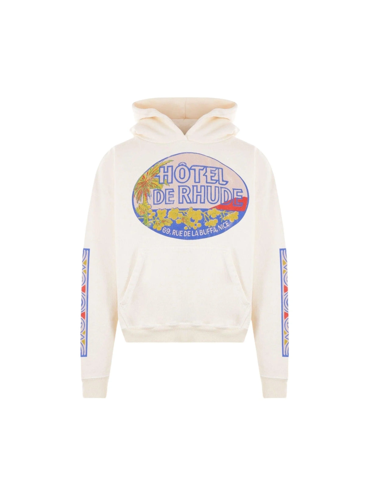 Rhude Hotel Jersey Hoodie-RHUDE-JOHN JULIA