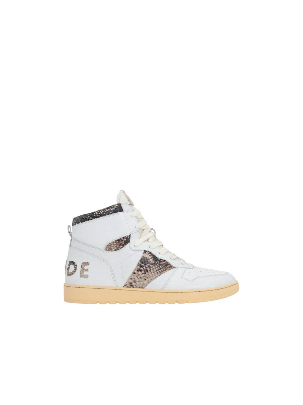 Rhecess Smooth Leather High-top Sneakers-RHUDE-JOHN JULIA