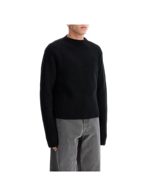 Ribbed Wool Pullover Sweater