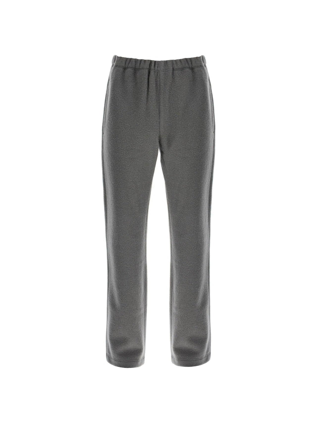 Wool Fleece Joggers For Warmth