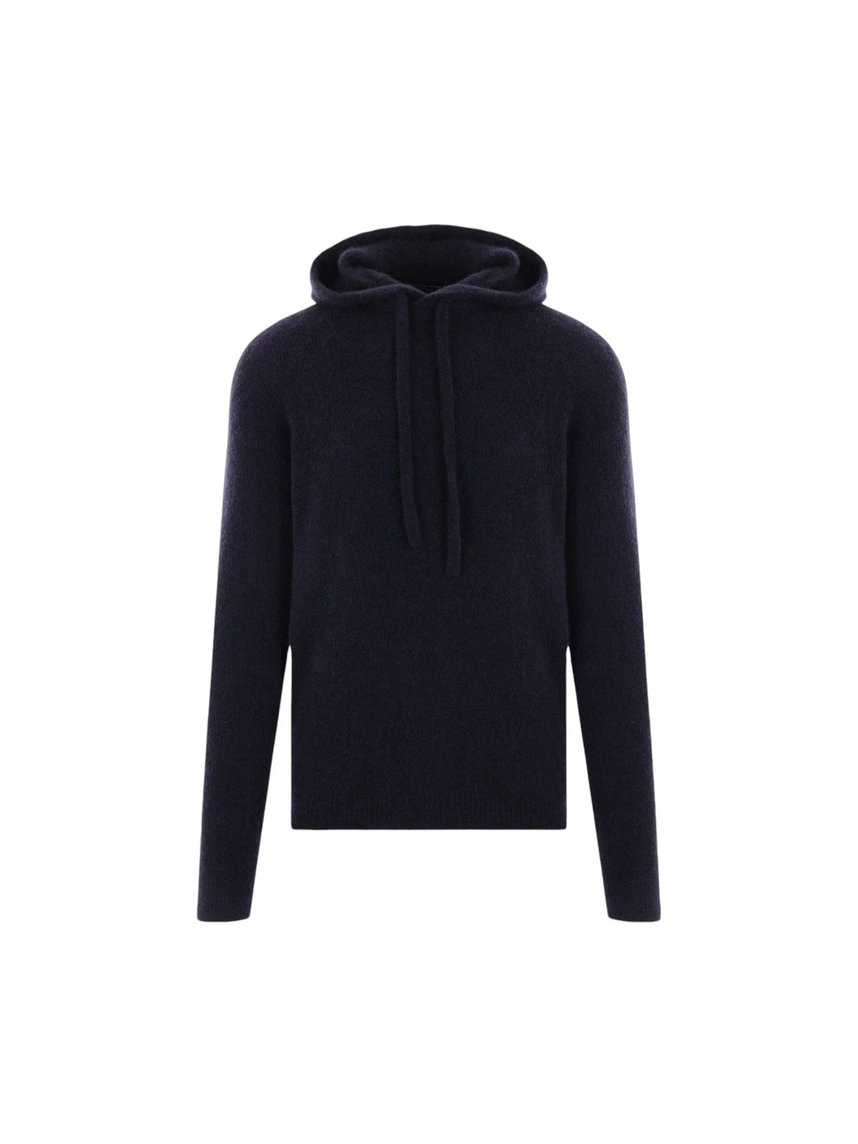 Cashmere and Silk Hooded Sweater-ROBERTO COLLINA-JOHN JULIA