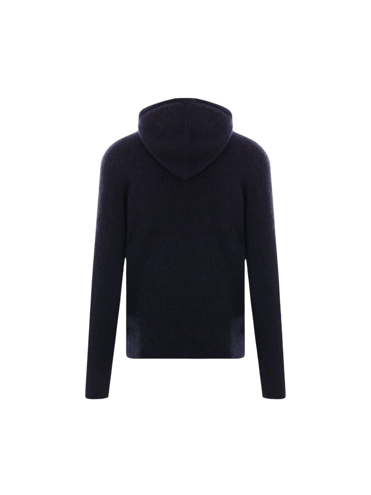 Cashmere and Silk Hooded Sweater-ROBERTO COLLINA-JOHN JULIA