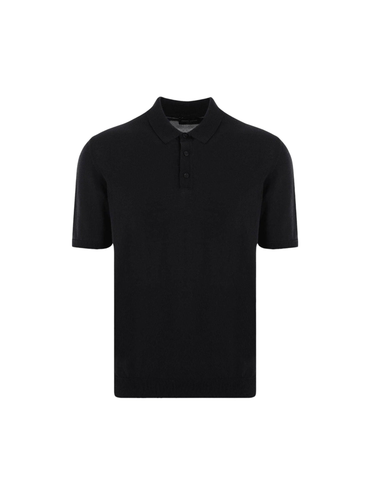 Knit Polo Shirt-Roberto Collina-JOHN JULIA