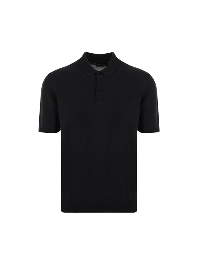 Knit Polo Shirt-Roberto Collina-JOHN JULIA