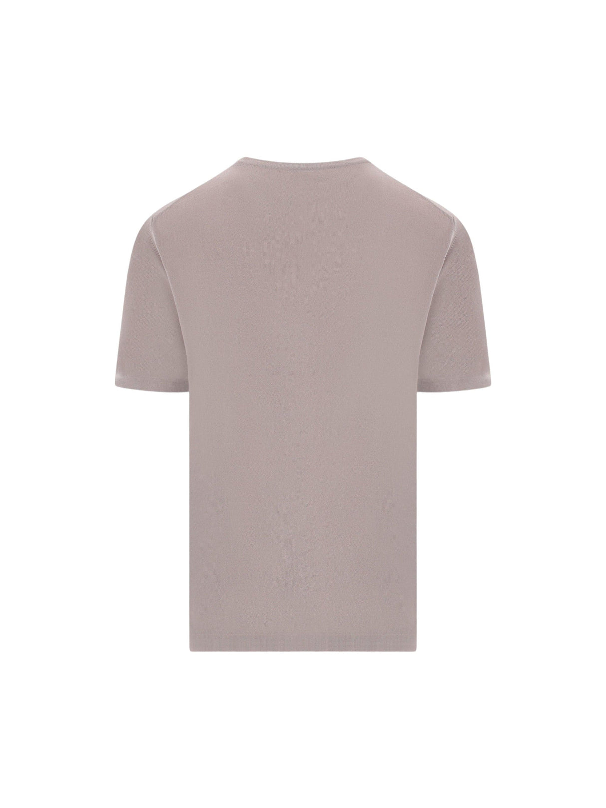 ROBERTO COLLINA-Cotton Knit T-shirt-JOHN JULIA