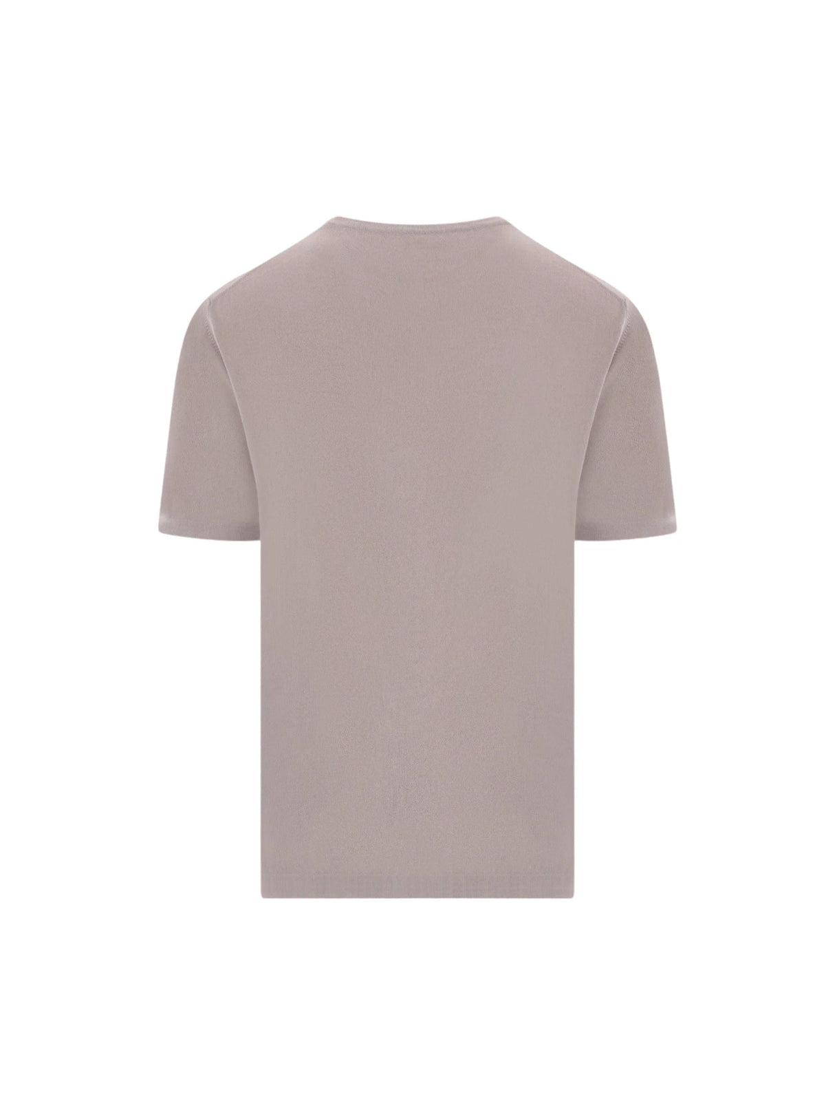 ROBERTO COLLINA-Cotton Knit T-shirt-JOHN JULIA