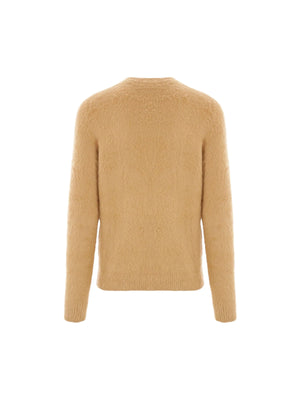 Frosted Cotton Blend Sweater-ROBERTO COLLINA-JOHN JULIA