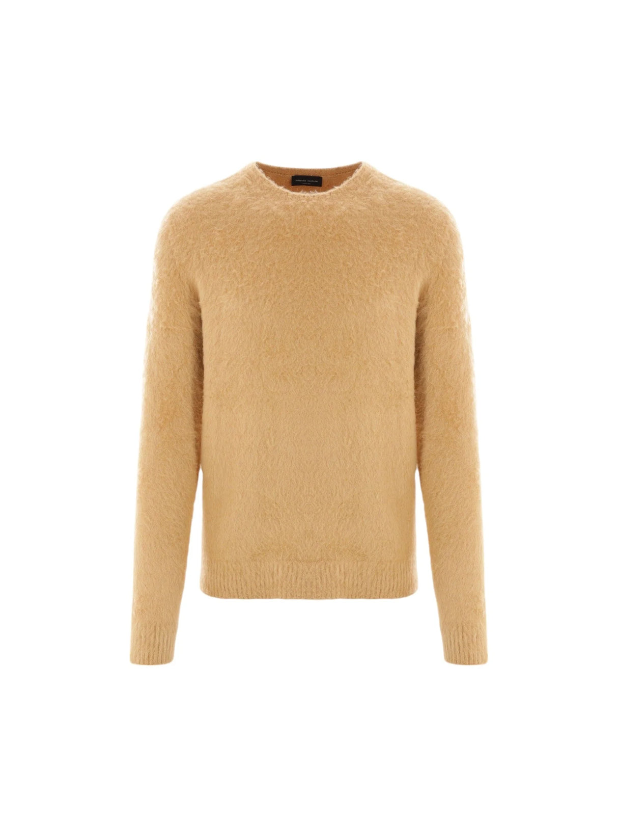 Frosted Cotton Blend Sweater-ROBERTO COLLINA-JOHN JULIA