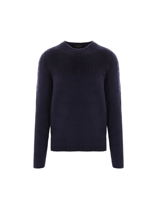 Frosted Cotton Blend Sweater-ROBERTO COLLINA-JOHN JULIA