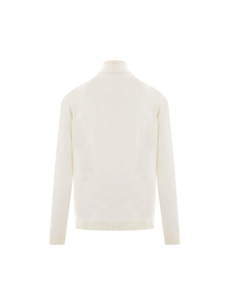 Merino Wool Turtleneck-ROBERTO COLLINA-JOHN JULIA