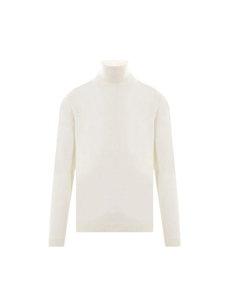 Merino Wool Turtleneck-ROBERTO COLLINA-JOHN JULIA