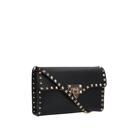 Rockstud Small Grainy Leather Crossbody Bag-VALENTINO GARAVANI-JOHN JULIA