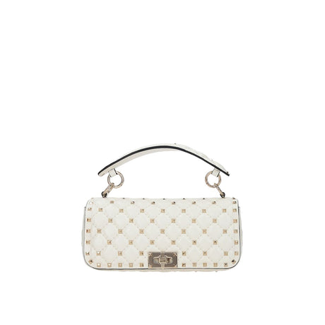 Rockstud Spike Quilted Leather Shoulder Bag-VALENTINO GARAVANI-JOHN JULIA