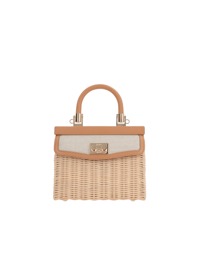 Willow and Canvas Paris Small Handbag-RODO-JOHN JULIA