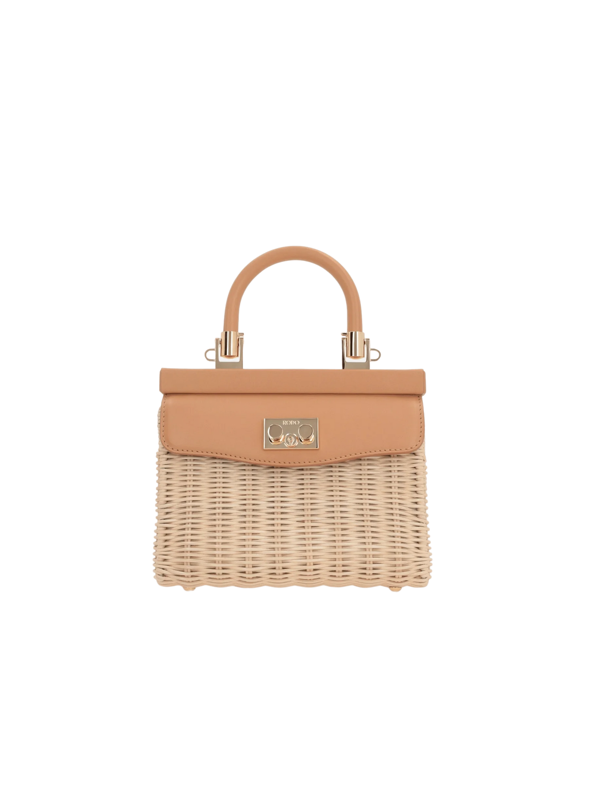 Willow and Smooth Leather Paris Small Handbag-RODO-JOHN JULIA