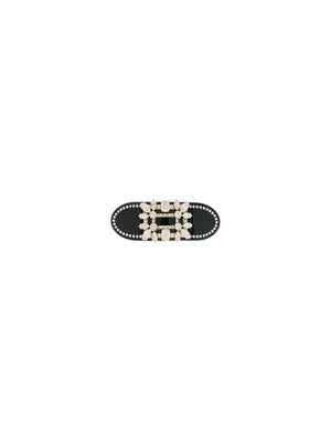 Broche Vivier Crystal Hair Clip - OS - Women > Accessories > Hats and hair accessories > Hair accessories