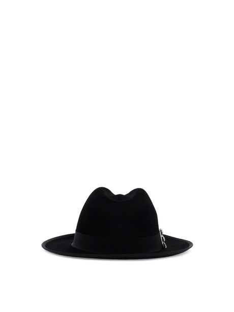 Felted Wool Fedora Très Vivier