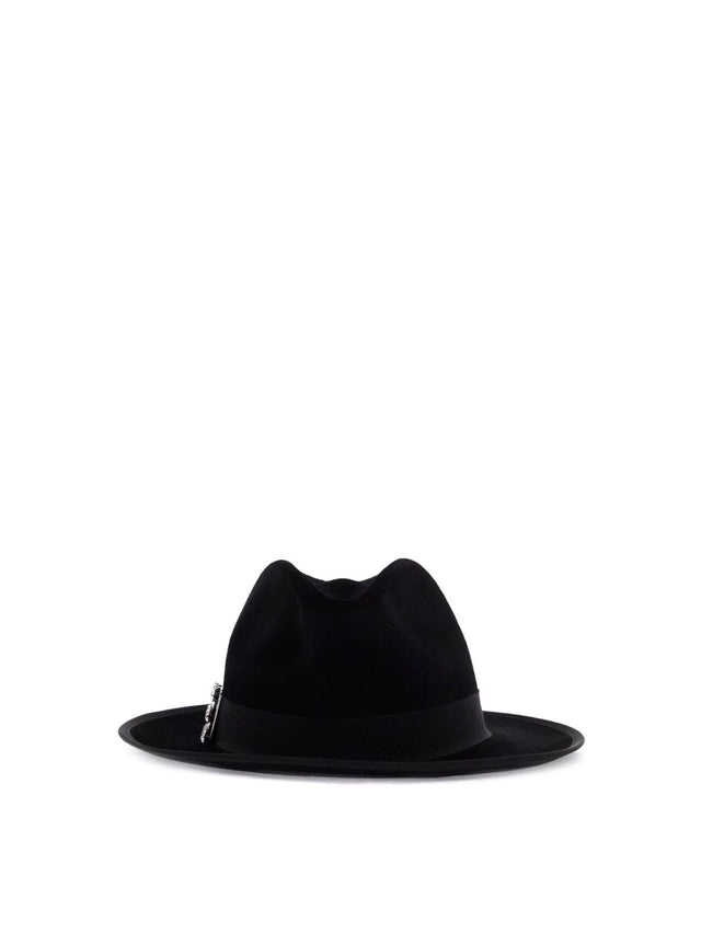 Felted Wool Fedora Très Vivier