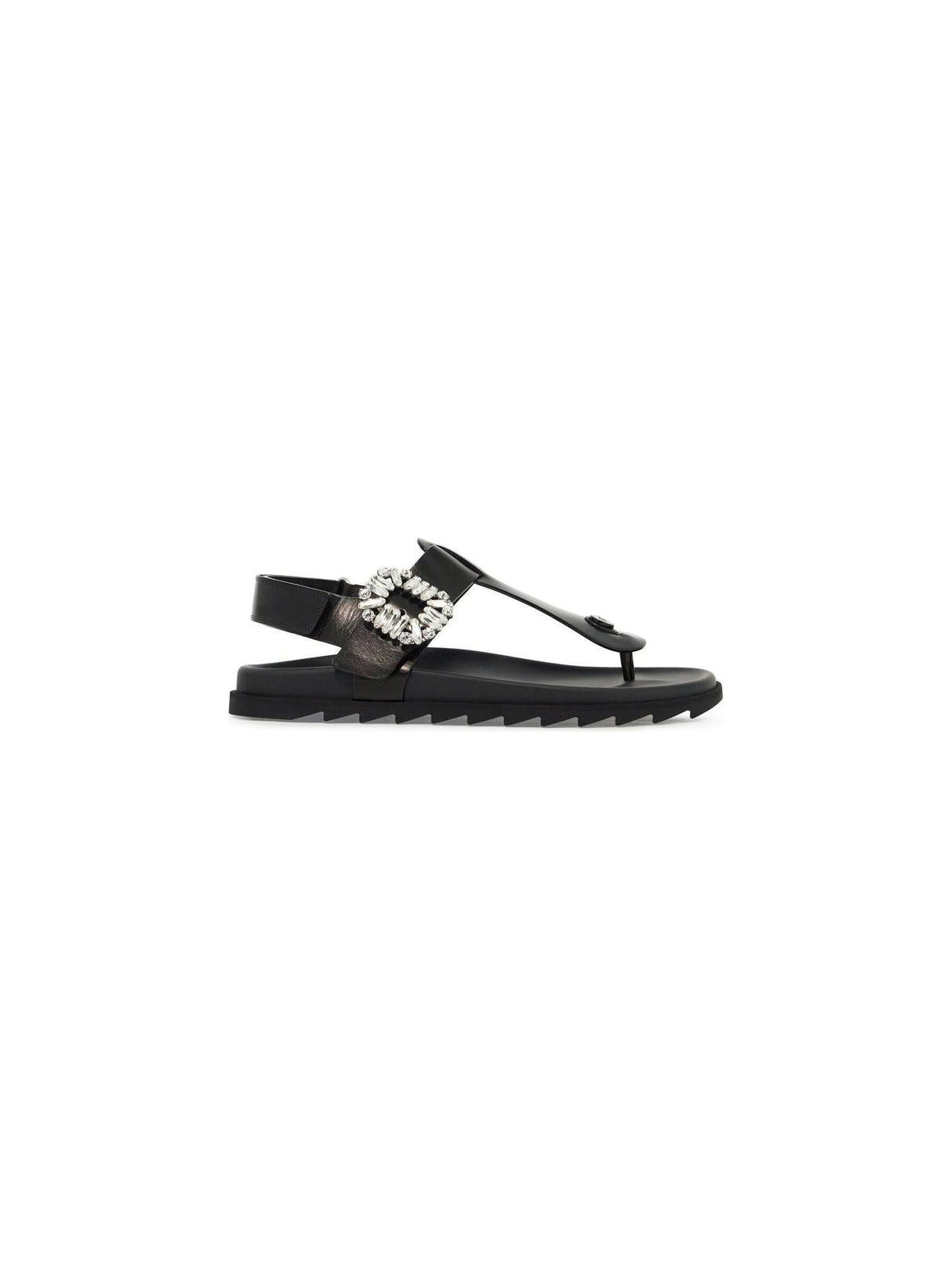 Leather Slidy Viv' Thong Sandals.