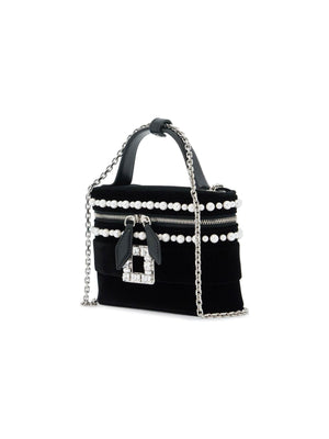 Micro Rhinestone Vanity Bag