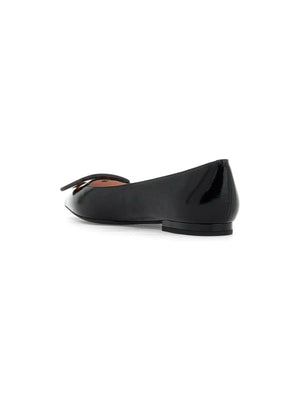 ROGER VIVIER-Patent Leather Gommettine Ballerinas-JOHN JULIA