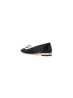 Patent Leather Viv' Podium Ballerinas.