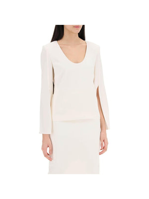 Cady Top With Flared Sleeve ROLAND MOURET JOHN JULIA.