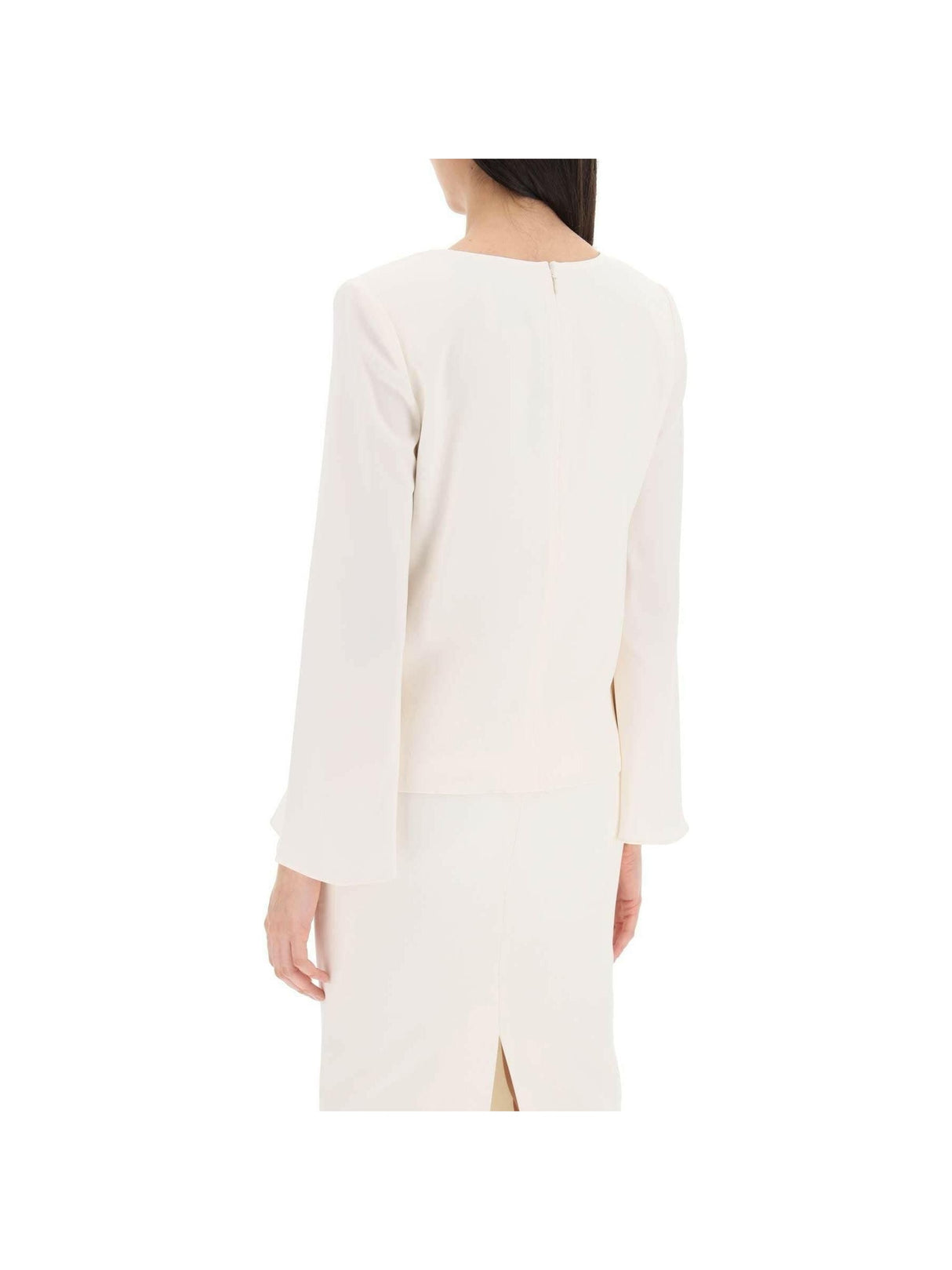 Cady Top With Flared Sleeve ROLAND MOURET JOHN JULIA.