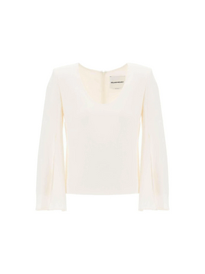 Cady Top With Flared Sleeve ROLAND MOURET JOHN JULIA.