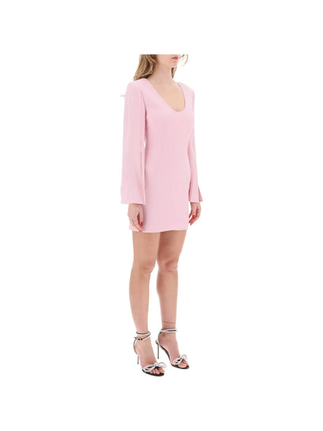 Cape Sleeve Mini Dress - Women > Clothing > Dresses > Mini