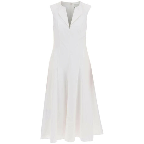 Cotton Poplin Midi Dress ROLAND MOURET JOHN JULIA.