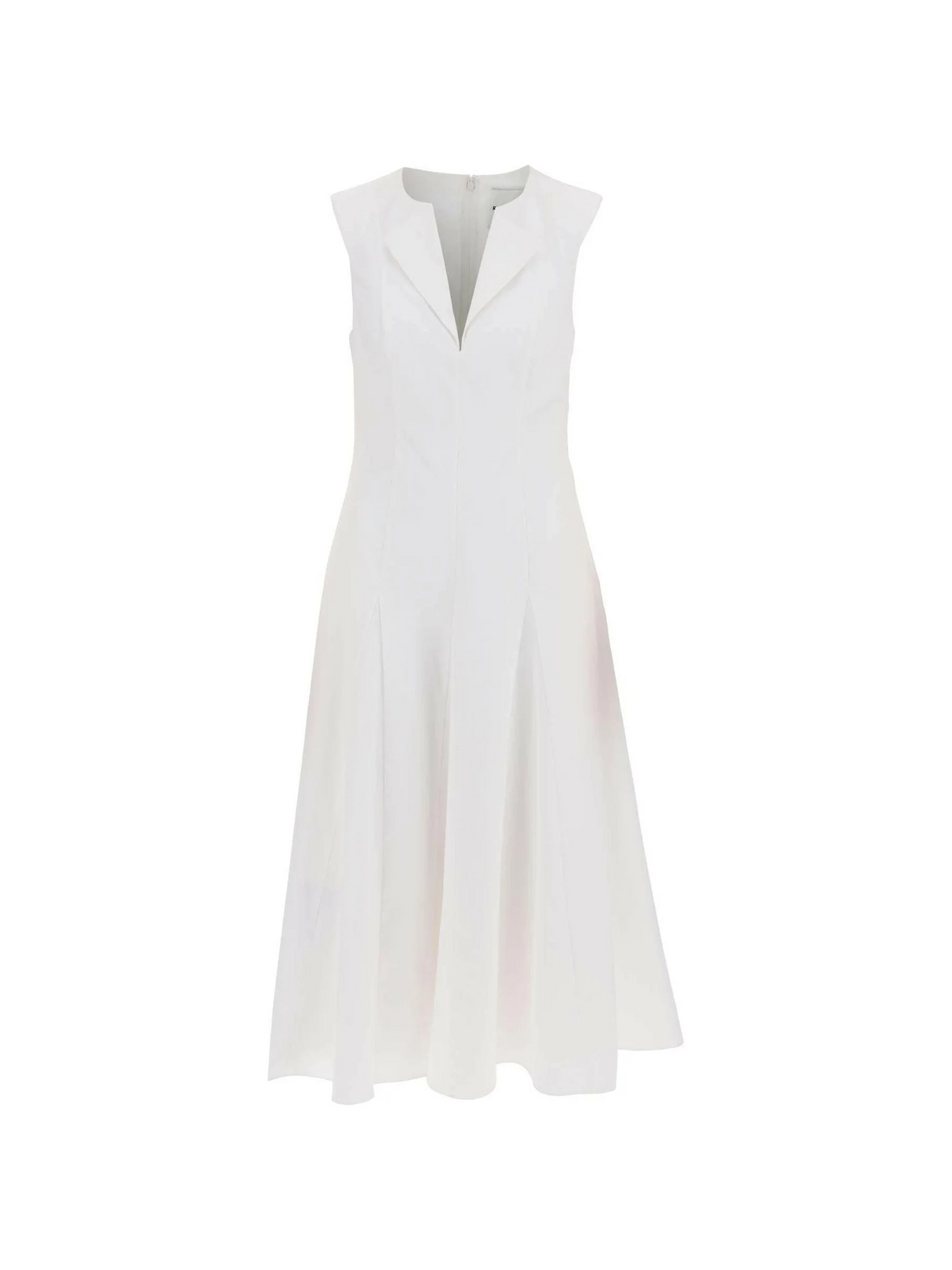 Cotton Poplin Midi Dress ROLAND MOURET JOHN JULIA.