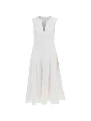 Cotton Poplin Midi Dress ROLAND MOURET JOHN JULIA.