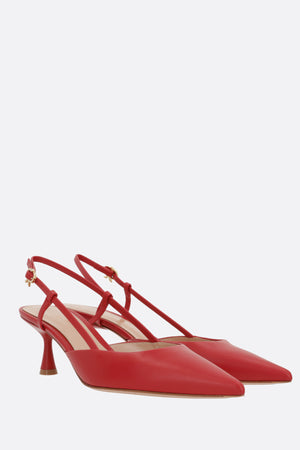 Ascent Smooth Leather Slingbacks-GIANVITO ROSSI-JOHN JULIA