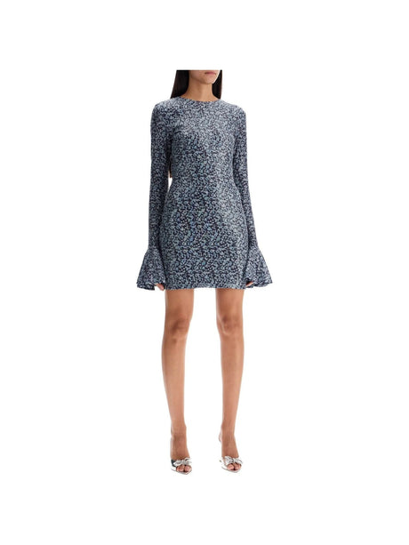 Open-Back Sequin Mini Dress-Rotate-JOHN JULIA