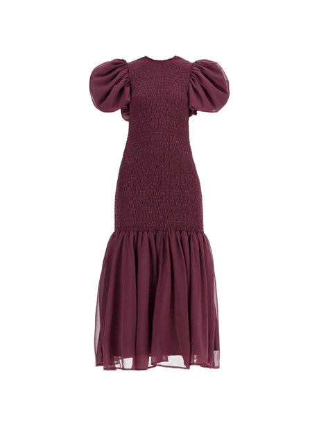 Chiffon Smock Dress