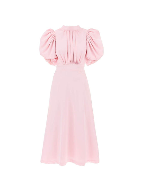 ROTATE-Satin Midi Dress-JOHN JULIA