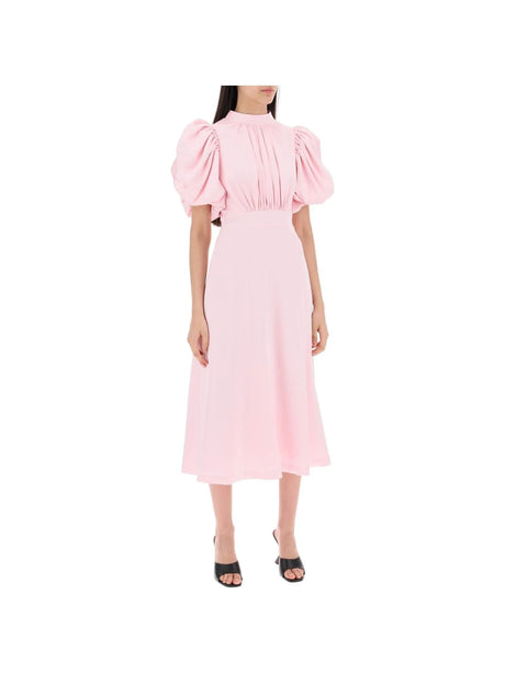 ROTATE-Satin Midi Dress-JOHN JULIA