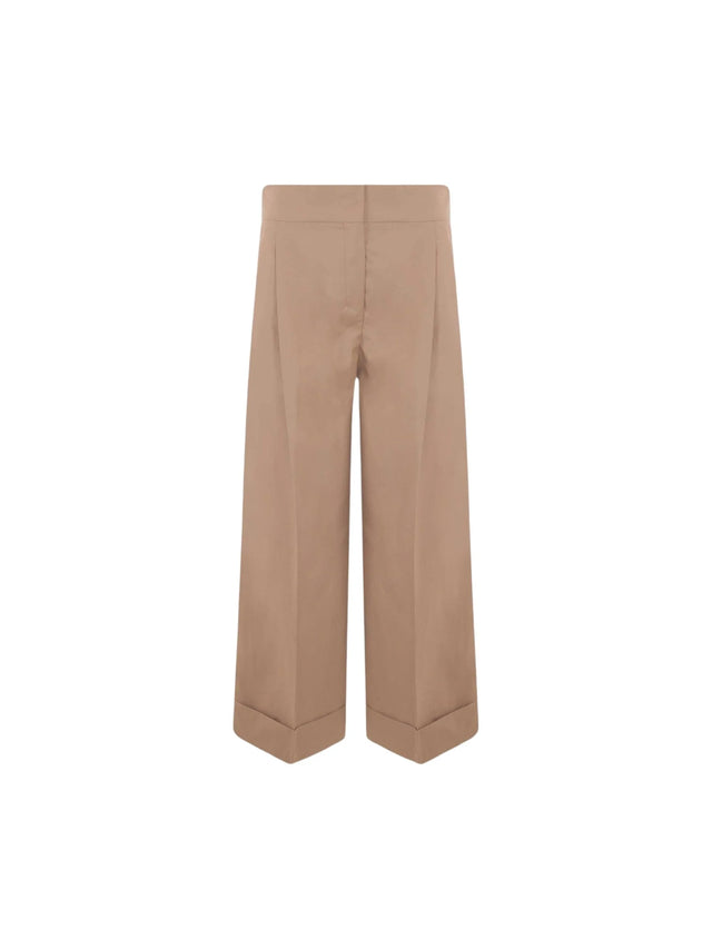 Abba Twill Wide-leg Pants-S MAX MARA-JOHN JULIA