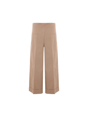 Abba Twill Wide-leg Pants-S MAX MARA-JOHN JULIA