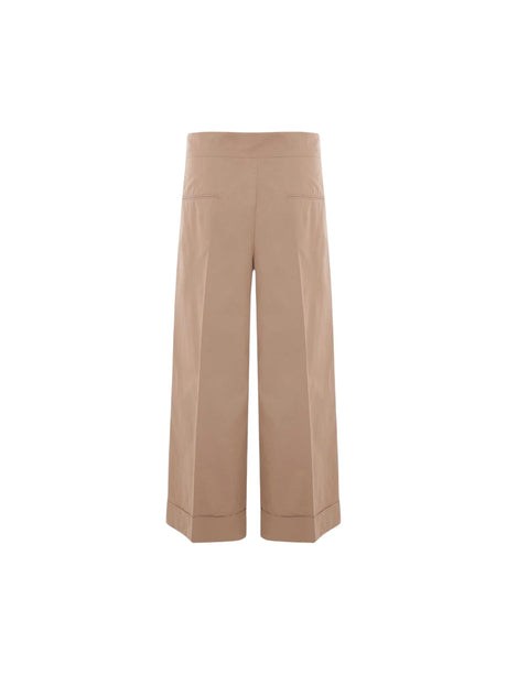 Abba Twill Wide-leg Pants-S MAX MARA-JOHN JULIA