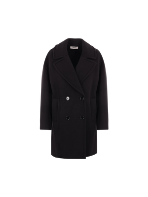 Gradi Double-breasted Scuba Jersey Peacoat-S MAX MARA-JOHN JULIA