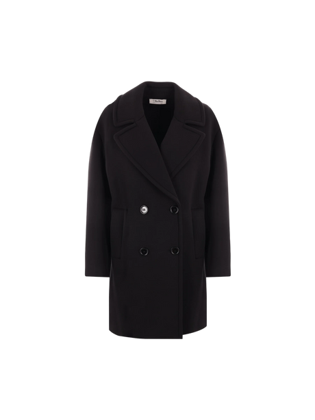 Gradi Double-breasted Scuba Jersey Peacoat-S MAX MARA-JOHN JULIA