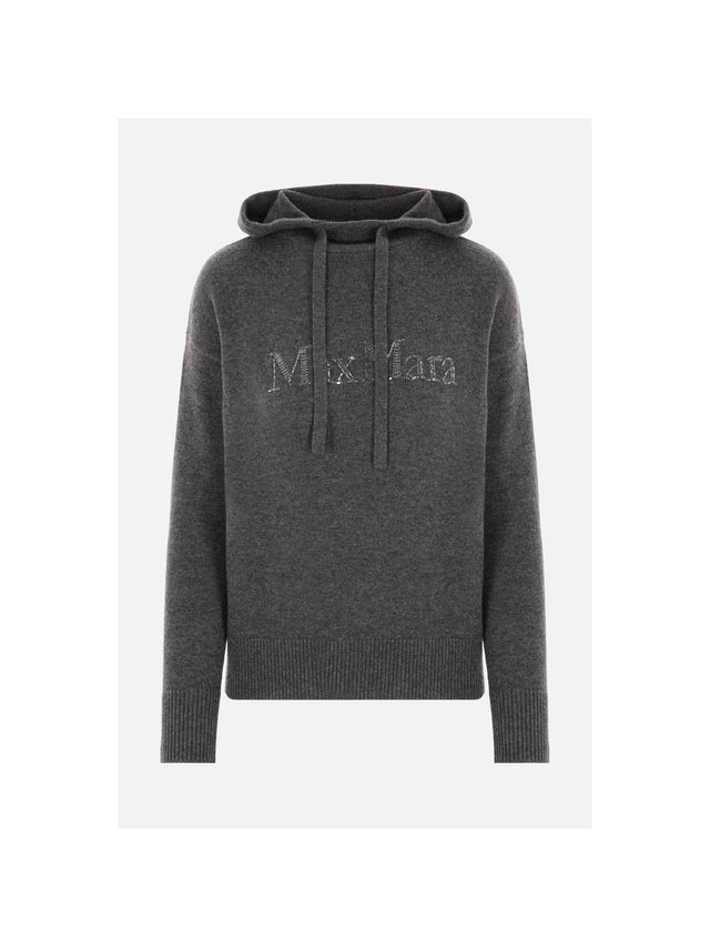 'S MAX MARA-Wool Cashmere Hooded Sweater-JOHN JULIA