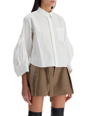 Boxy Shirt With Wide Sleeves