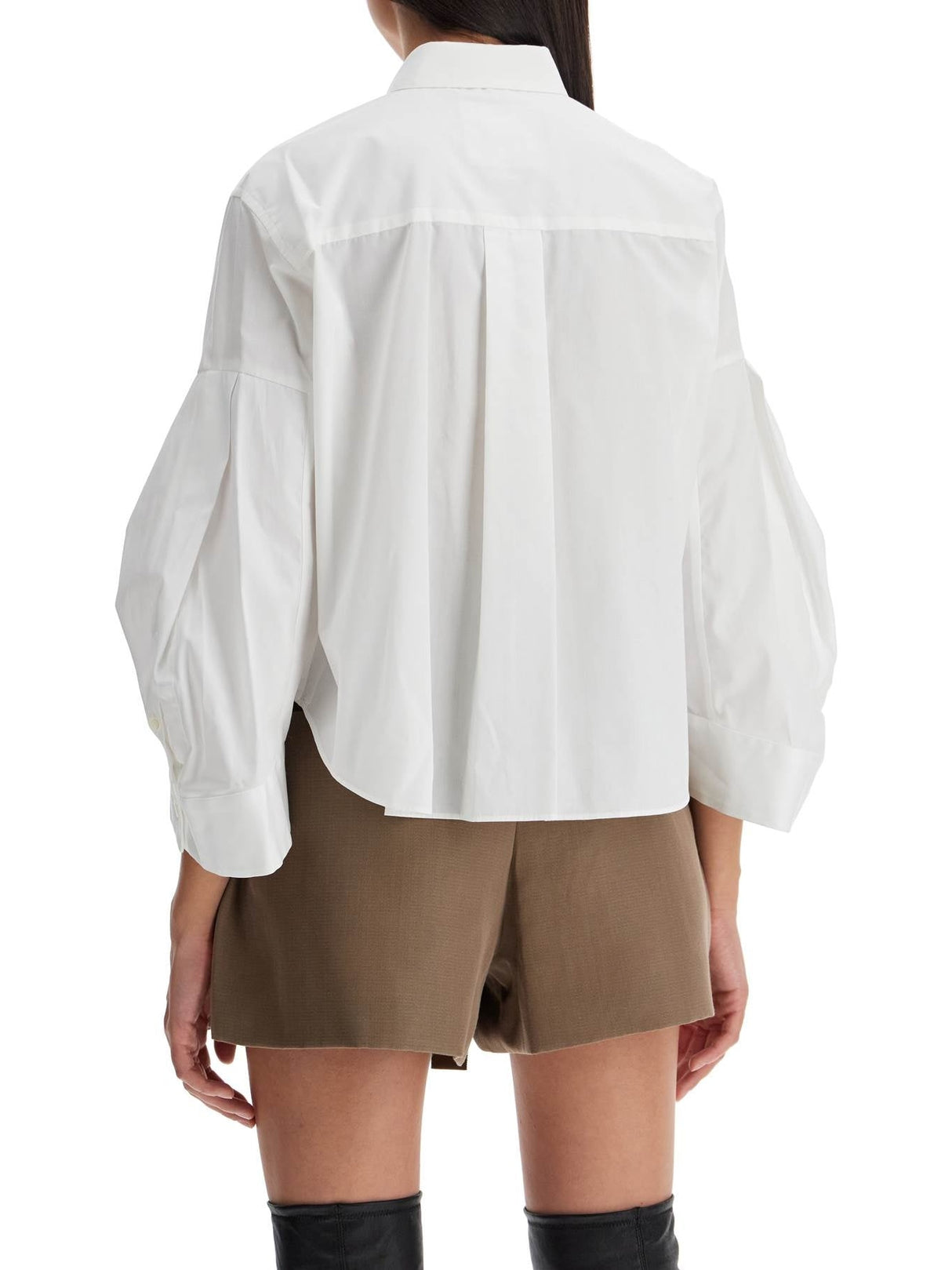 Boxy Shirt With Wide Sleeves