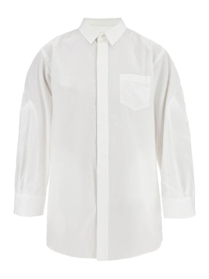 Mini Poplin Blouse In Chem