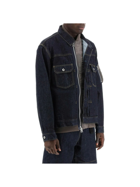 Denim Blouson Jacket SACAI JOHN JULIA.